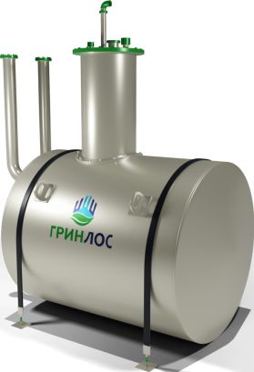 Стальная емкость ГРИНЛОС РГСП 10
