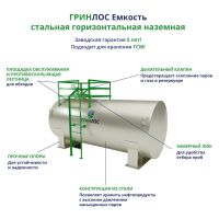 Стальная емкость ГРИНЛОС РГСН 50