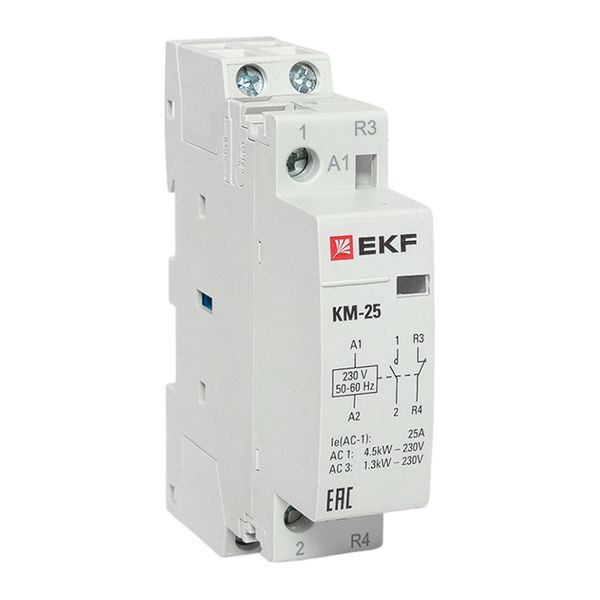 Контактор модульный КМ 25А NО+NC (1 мод.) EKF PROxima