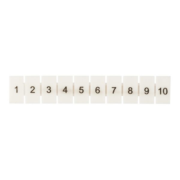 Маркеры для UT/ST/Push-in 2,5 с нумерацией 1-10 (100 шт.) EKF