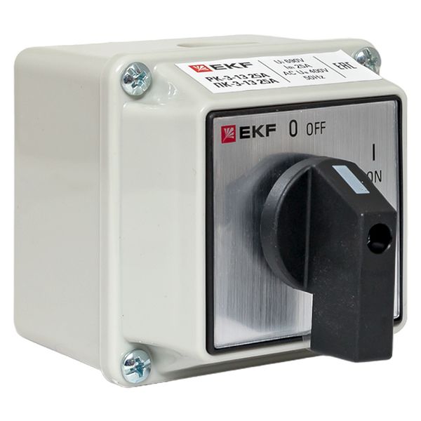 Переключатель кулачковый ПК-3-13 25А 3P "ВКЛ-ВЫКЛ" IP54 EKF PROxima