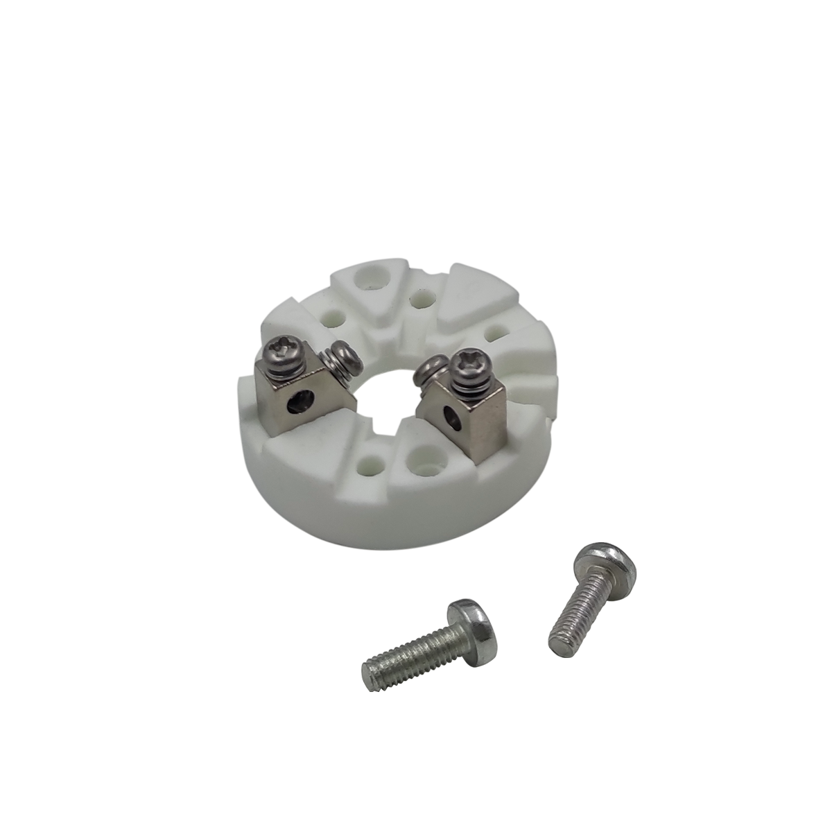 КЕРАМИЧЕСКИЙ КЛЕММНИК D42 и колодка для использования совместно с термопарными вставками