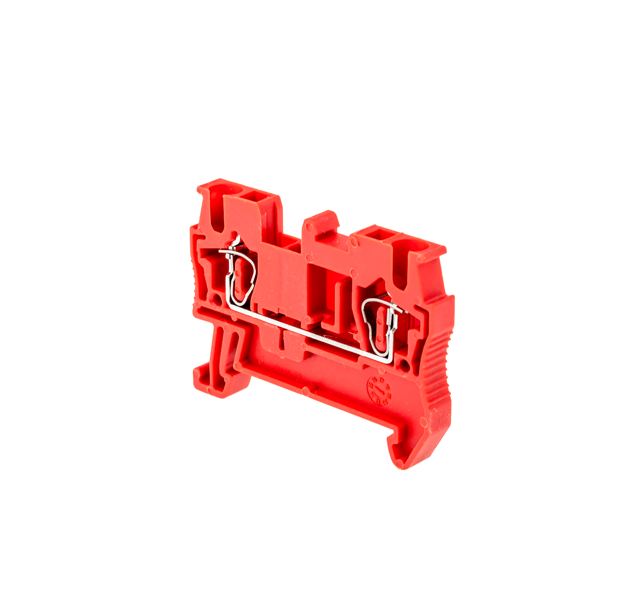 MTS-2.5RD Клемма пружинная проходная, 2.5 мм², красная