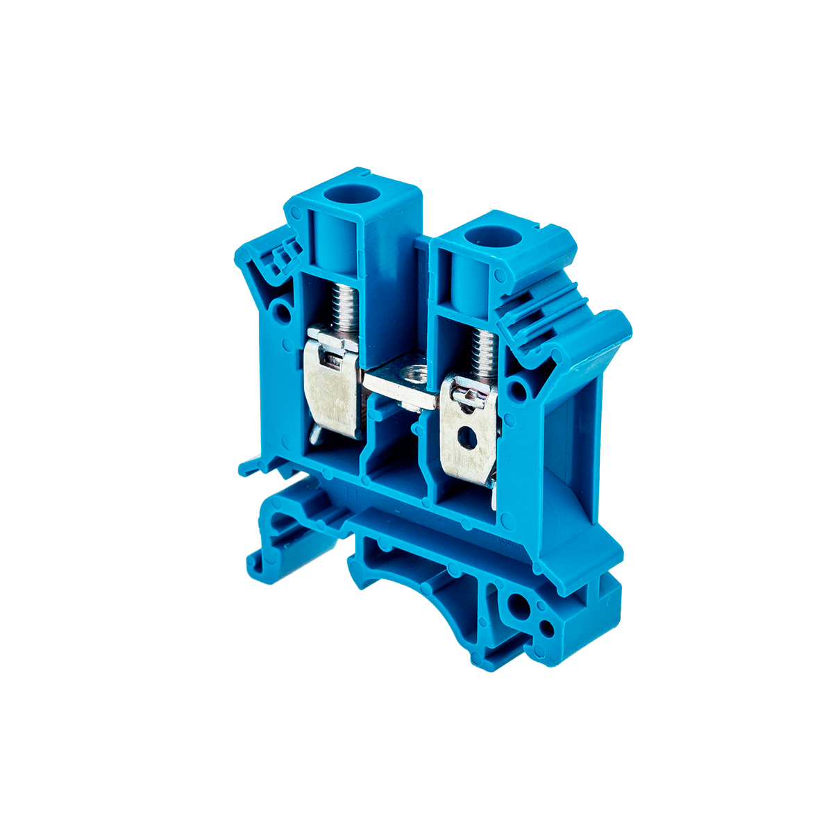 MTU-10BL Клемма винтовая проходная, 10 мм², синяя