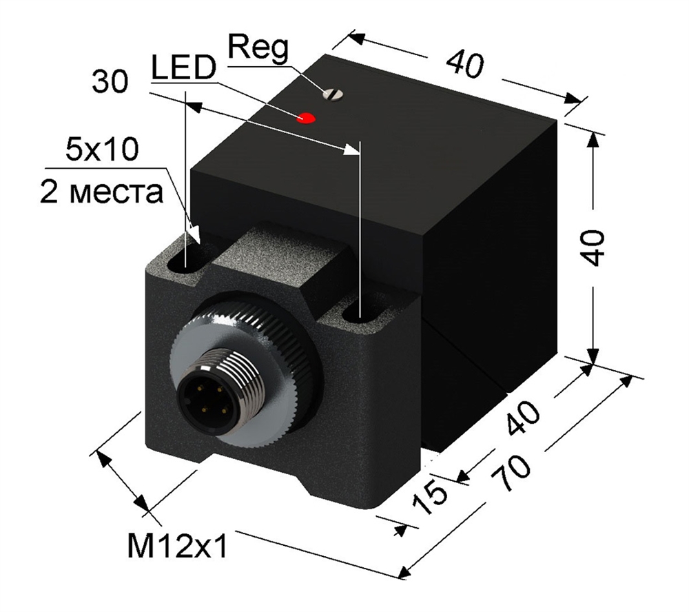 PS1-39-50N11-C4 Емкостный датчик Мега-К