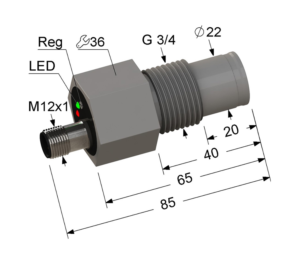 ВБ1У.G3/4.85.3.1.5.С4.2 Емкостный датчик Мега-К