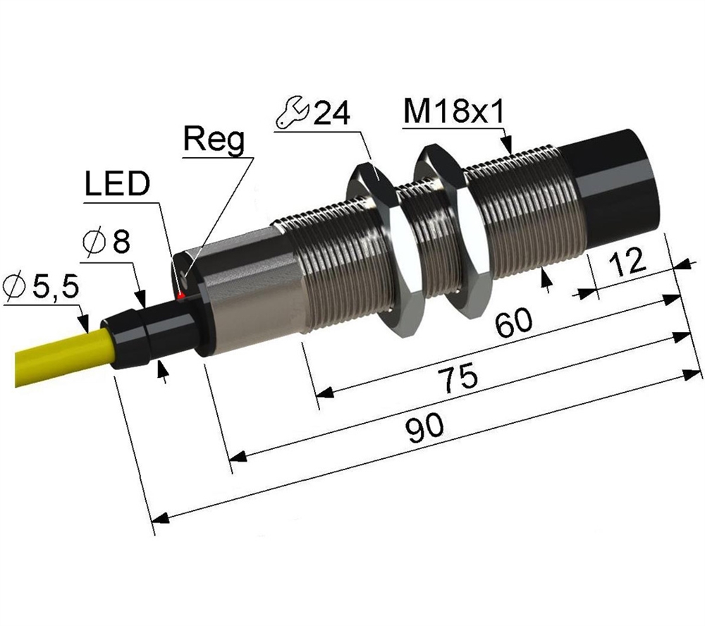 PS1-18M90-15N51-Z Емкостный датчик Мега-К