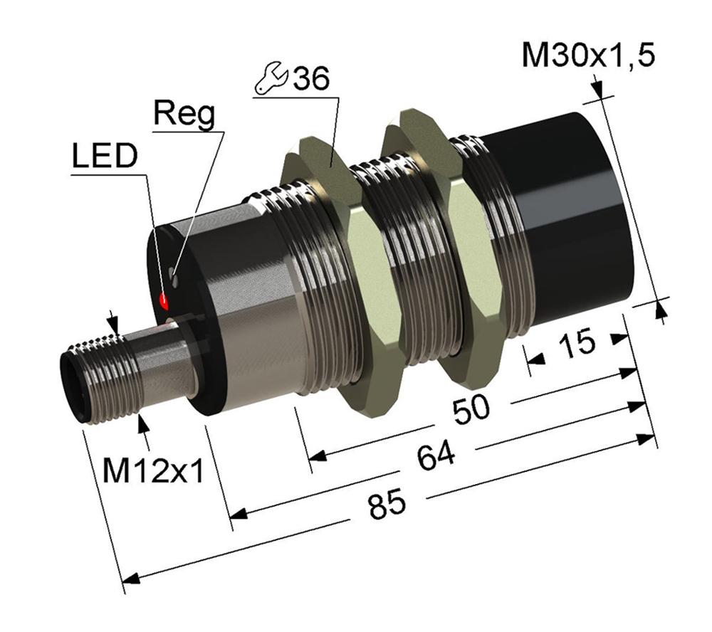 PS1-30M85-20N74-C27 Емкостный датчик Мега-К
