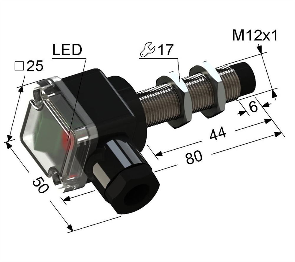 PS2-12M80-10N41-B Индуктивный датчик Мега-К