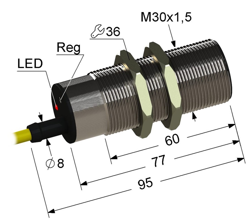 PS2RT-30M95-10B74-Z Частотный датчик Мега-К