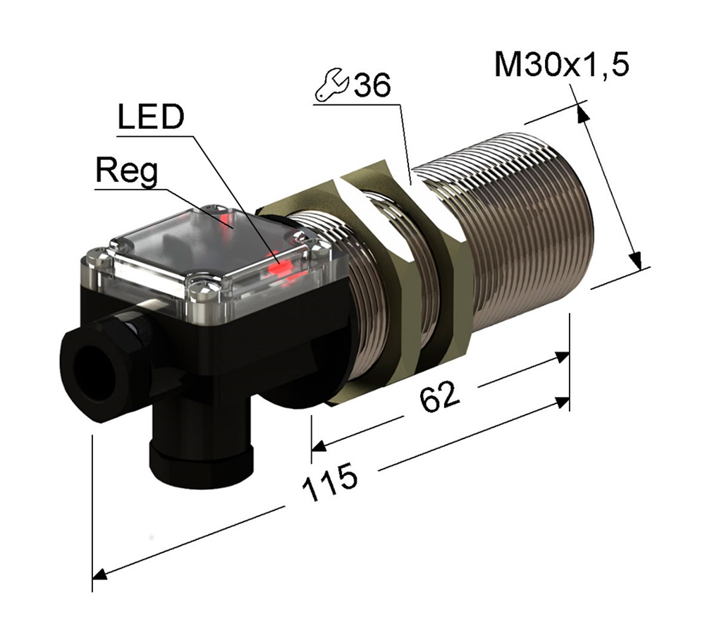 PS1-30M115-10B11-T Емкостный датчик Мега-К