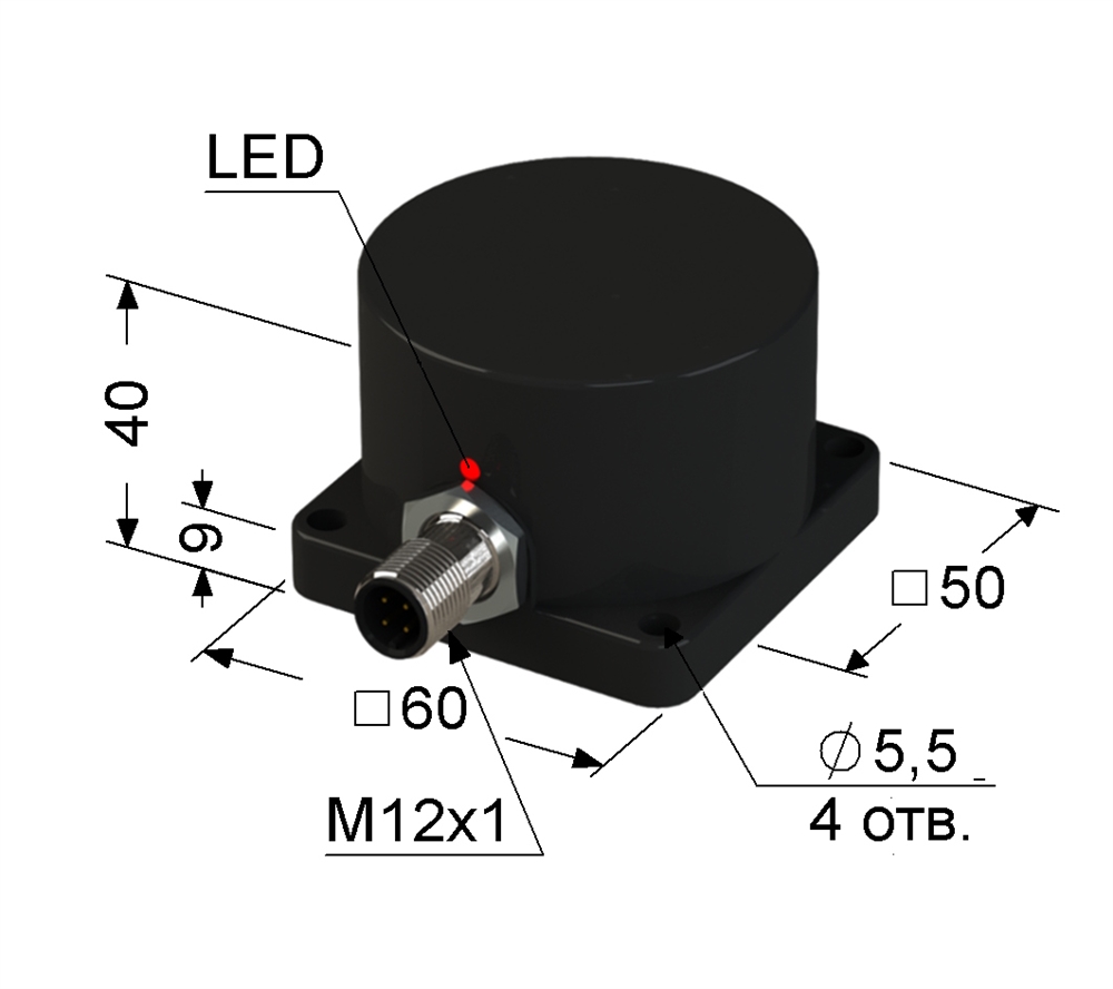 PS2-33-30N41-C4 Индуктивный датчик Мега-К