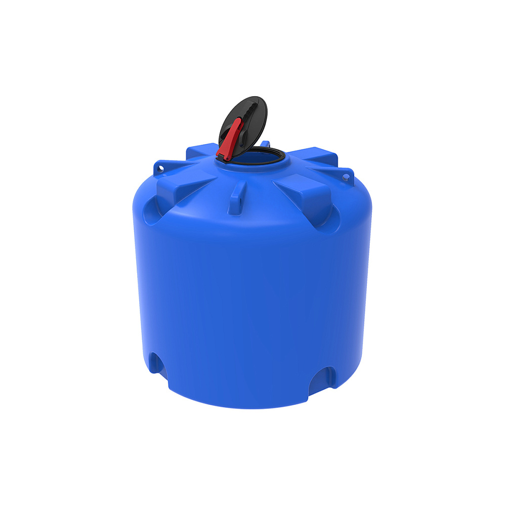 Емкость  TR 3000 л с откидной крышкой синяя