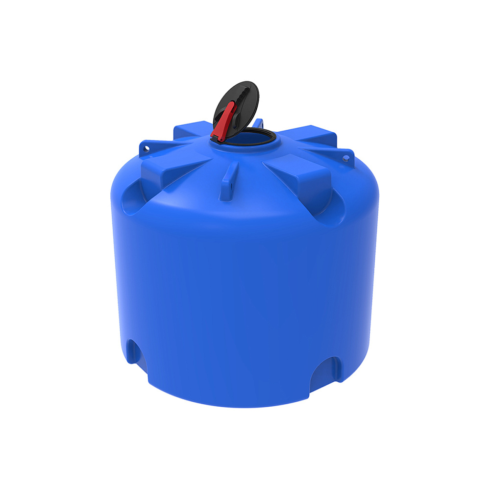 Емкость  TR 4500 л под плотность до 1,2 г/см³ с откидной крышкой синяя