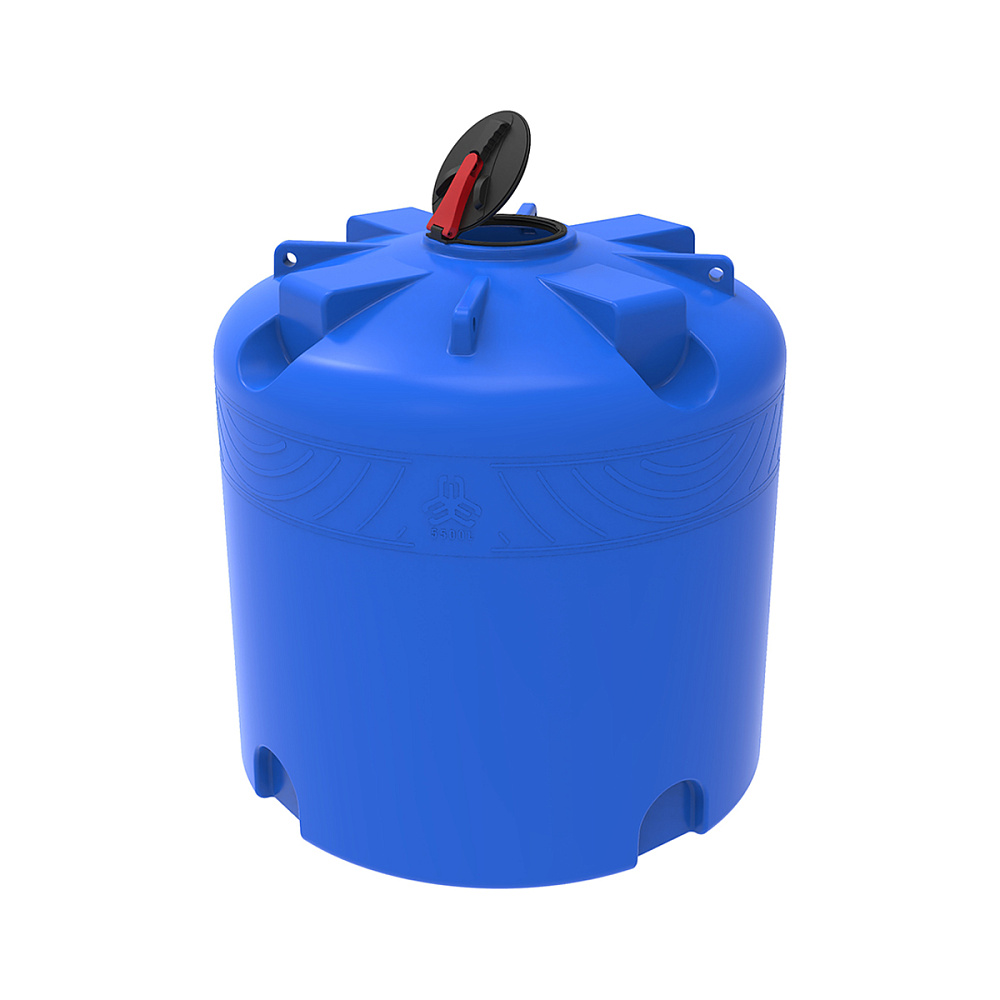 Емкость  TR 5500 л с откидной крышкой синяя