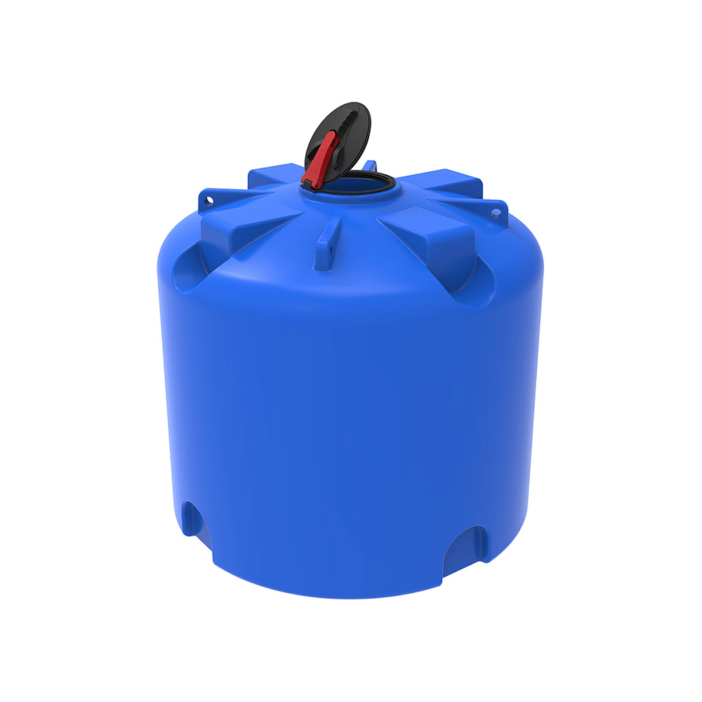 Емкость  TR 5000 л с откидной крышкой синяя