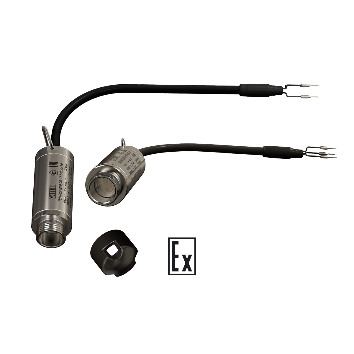 ПД100И-ДГ0,4-167-0,5-ЕХI-1 – погружной уровнемер с искробезопасной цепью и пылевлагозащитой IP68 для опасных производств