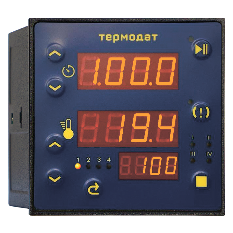 Термодат-12Т6-А ПИД-регулятор температуры с индикацией таймера