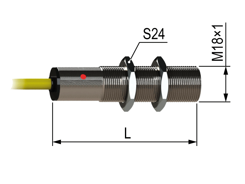 PS2-18M75-8B11-C4 бесконтактный индуктивный датчик
