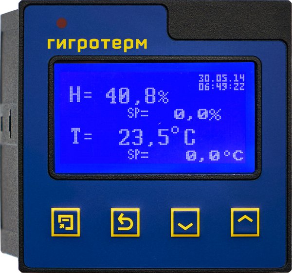 38Е7/1В/5Р/485/4М Гигротерм регулятор температуры и влажности