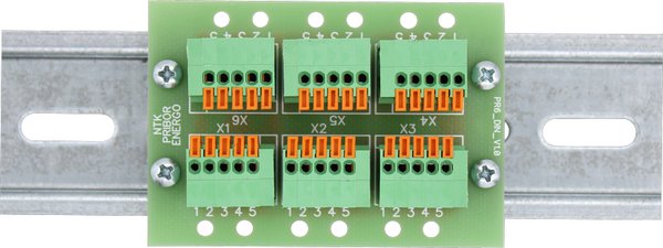 ПР-6 DIN IP00 Разветвитель интерфейса RS-422/485 ПриборЭнерго