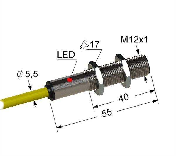 ВБ3.12М.60.T4000.х.1.К Оптический датчик Мега-К