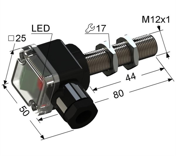 PS2-12M80-6B41-B Индуктивный датчик Мега-К