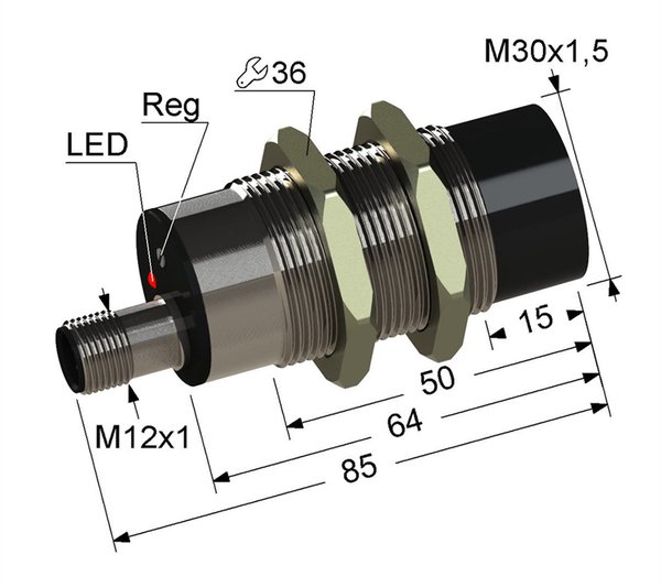 PS2RT-30M85-15N41-C4 Частотный датчик Мега-К
