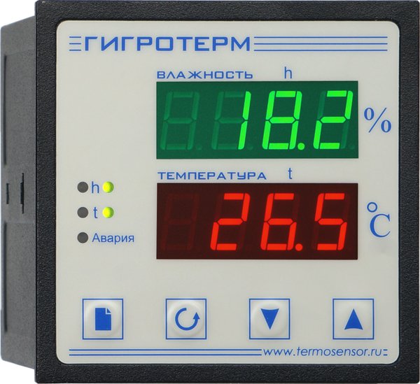 38К6/5Р Гигротерм ПИД-регулятор температуры и влажности