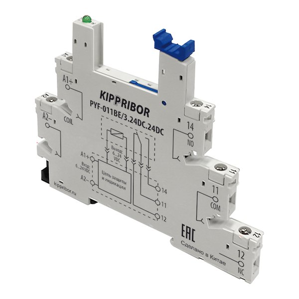 PYF-011BE/3.24DC.24DC  3-ярусная монтажная колодка