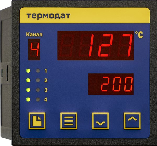 Термодат-13К6/5УВ/1В/5С/485/4М пятиканальный ПИД-регулятор