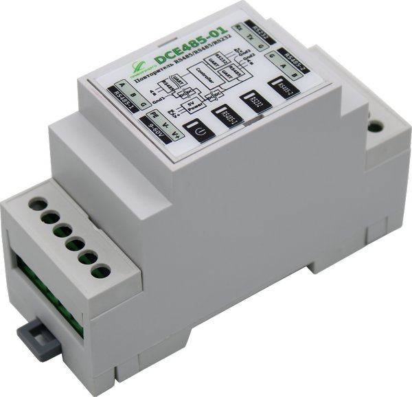 DCE485-01 Повторитель интерфейса RS484/RS485/RS232 ПриборЭнерго