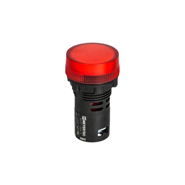 Сигнальная LED лампа, красный, 380V AC IP65