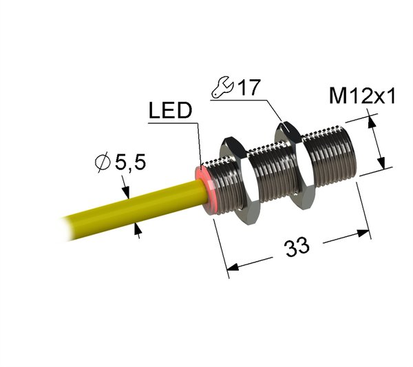 PS5-12M33-B21-K Магниточувствительный датчик Мега-К