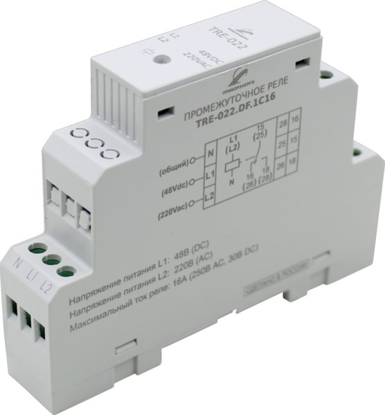 TRE-022.DF.1C16 Промежуточное реле ПриборЭнерго