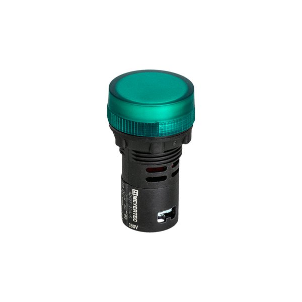 Сигнальная LED лампа, зеленый, 380V AC IP65
