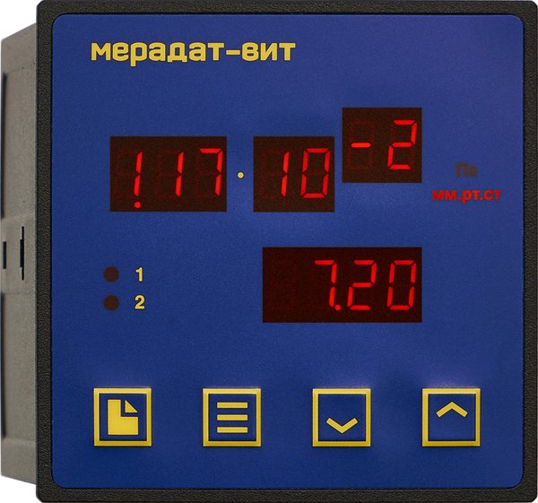 ВИТ12Т6 Мерадат тепловой вакууметр со светодиодными индикаторами