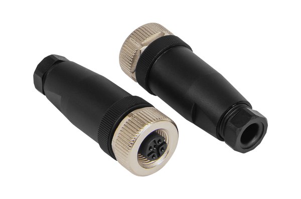 M12-4F.P Кабельный круглый разъем Кипприбор