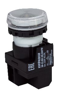 SB-22.HLF.00.W03W Лампа светосигнальная, плоская, 24 V AC/DC, белая Кипприбор