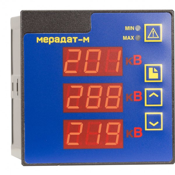 Мерадат-M3B1//3AV(0/400)//3Р//485//4М регистратор силы напряжения