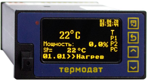 Термодат-16Е6-H-F-Eth одноканальный регулятор температуры
