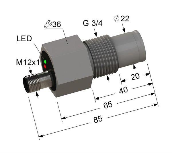 PS1YT-34G85-3N151-C4 Емкостный датчик Мега-К