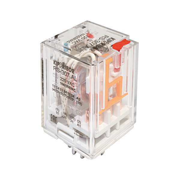 RS-303.ALTU 3-конт. реле, 24VAC, ток 10А