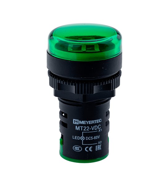 Индикатор напряжения, 5-60V DC, зеленый
