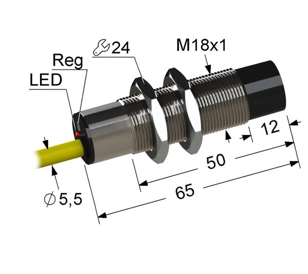 PS2R-18M65-8N21-K Частотный датчик Мега-К