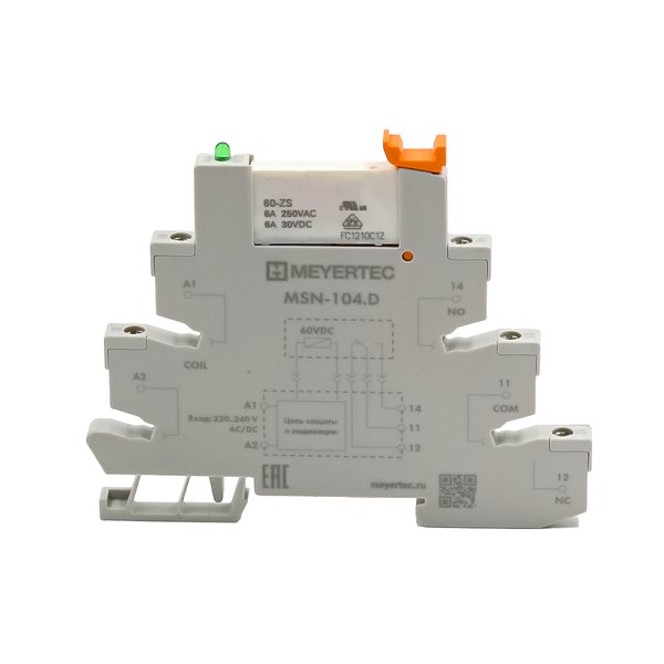 MSN-104.D реле и колодка MEYERTEC