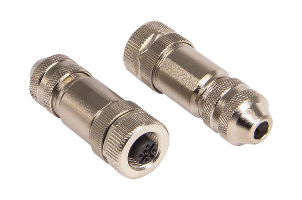 M12-4F.M Кабельный круглый разъем Кипприбор