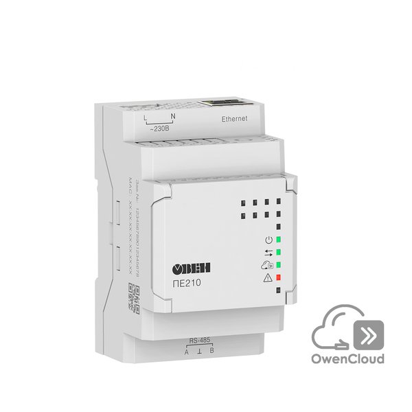 ПЕ210-230 сетевой шлюз для доступа к сервису OwenCloud