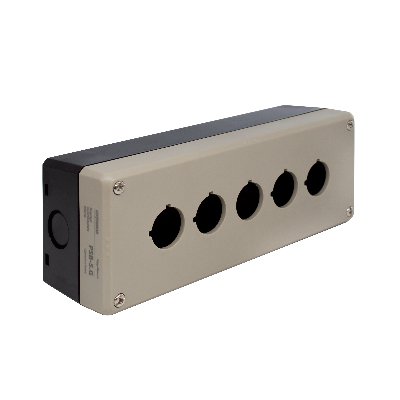 PSB-5.G Корпус кнопочного поста, 5 отверстий, серый Кипприбор