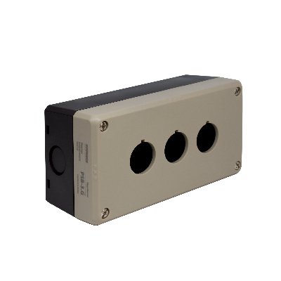 PSB-3.G Корпус кнопочного поста, 3 отверстия, серый Кипприбор